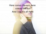 Yuna - Here Comes The Sun (lyrics)