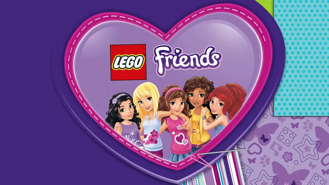 LEGO® Friends How To: Make your very own Heart Card