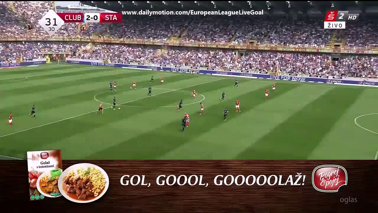 Ruud Vormer 2:0 | Club Brugge - Standard Liege 30.08.2015 HD