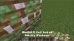 Minecraft 1.8 Best Hidden Piston Door Tutorial [Redstone]