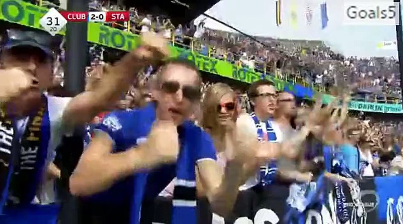 Ruud Vormer Goal Club Brugge 2 - 0 Standard Liege Jupiler League 30-8-2015