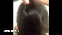 2 simple braid don't forget to subscribe