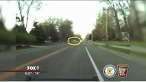 Dash cam captures 8 year old boy taking his siblings on a joy ride in his moms car.