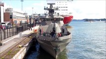 FNS Pori (83) Finnish Navy Hamina class missile boat - Helsinki South Harbor - Finland