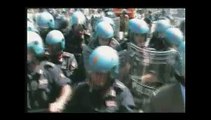 Chiaiano - 24 maggio 2008 - Carica della polizia