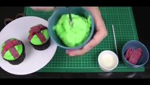 Christmas Cupcake - How to make a Christmas Present Cup Cake - A cupcake Addiction Tutorial