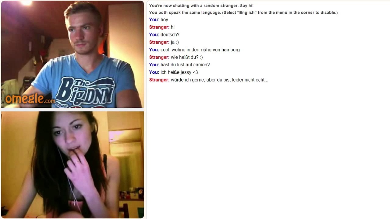OMEGLE GIRL PRANK #1