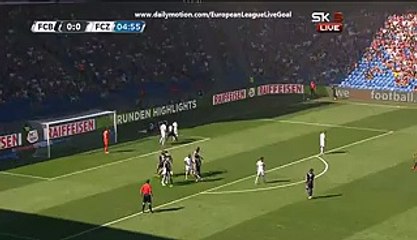 Michael Lang Fantastic Goal 1-0 - Basel - FC Zurich 30.08.2015 HD