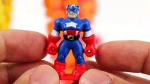 Dippin Dots Surprise Play Doh Toys Peppa Pig Minions Captain America