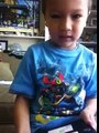 Lucas playing Super Smash Bros