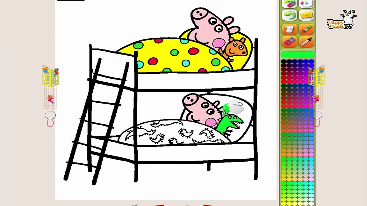 Peppa Pig Paint And Colour Games Online  Peppa Pig Painting Games - Peppa Pig Colouring Games.mp4