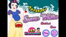 《〒》256 ♣ Pregnant Princess Snow White emergency doctor game - Pregnant mom garden cleaning  game