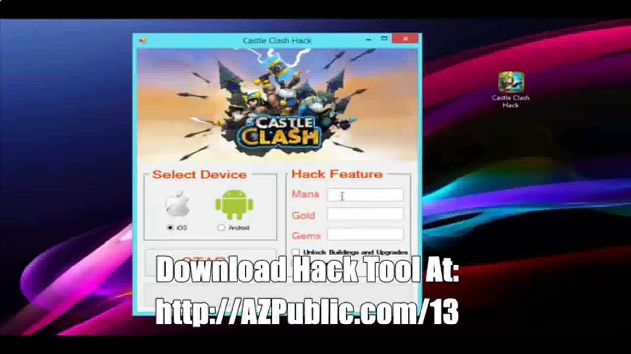 Castle Clash Hack & Cheats- How To- Tricks