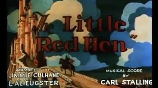 The Little Red Hen, UB Iwerks ComiColor Cartoon