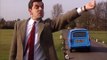 Mr Bean Hitch hiking to the golf course