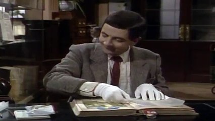 Mr Bean Library book ruined