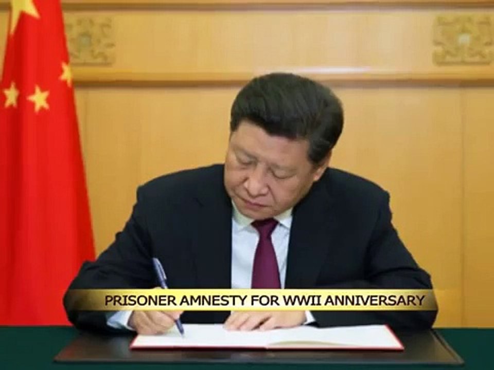 Prisoner amnesty for WWII anniversary