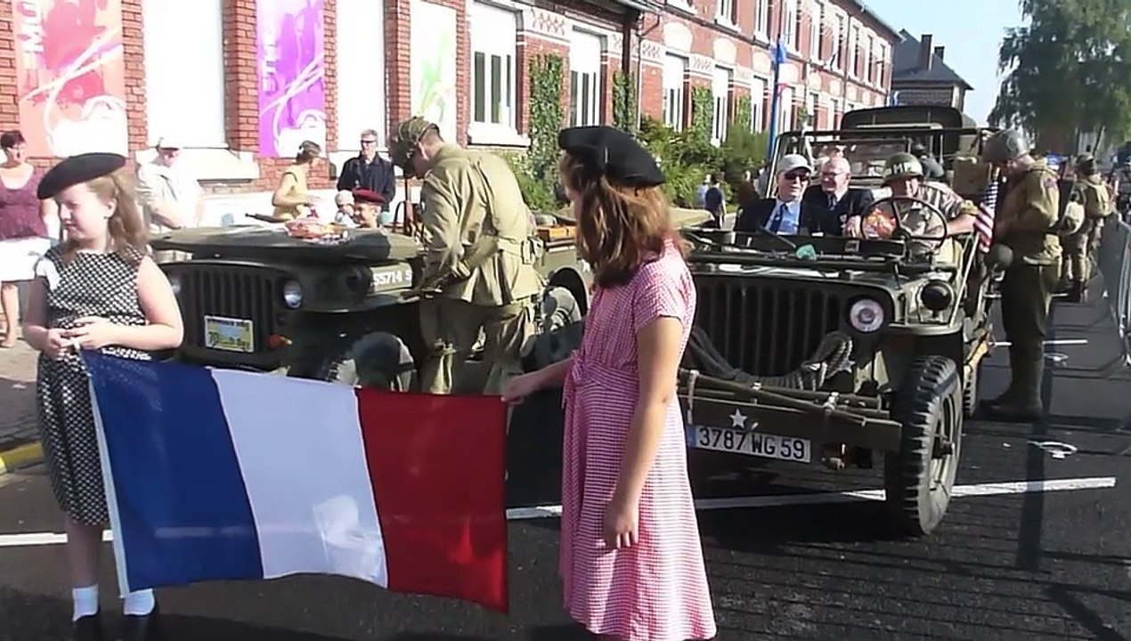Sin et Dechy à la mode 1944 pour leur Libération