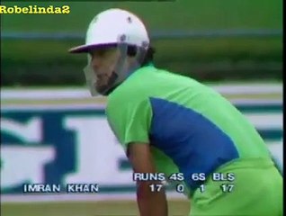 MOTHER OF SIXES!! Imran Khan Vs Australia!! (1983)
