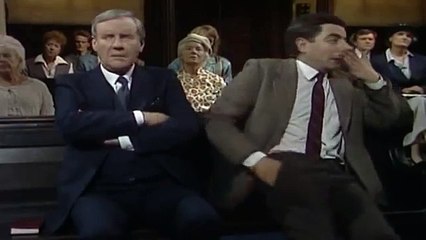 Mr-Bean Sneezing in Church