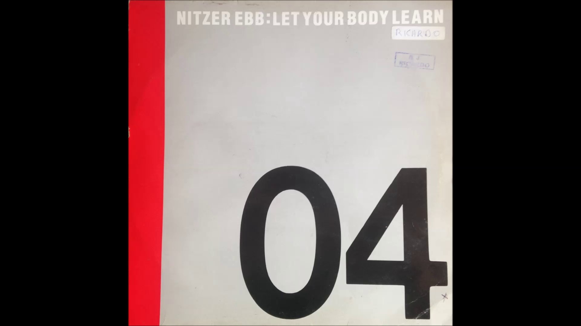 ⁣NITZER EBB - LET YOUR BODY LEARN (seven inch edit)