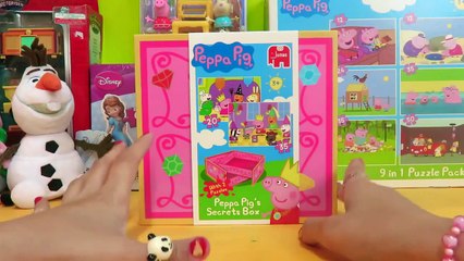 Peppa Pig Secret Jigsaw Puzzle Box Review