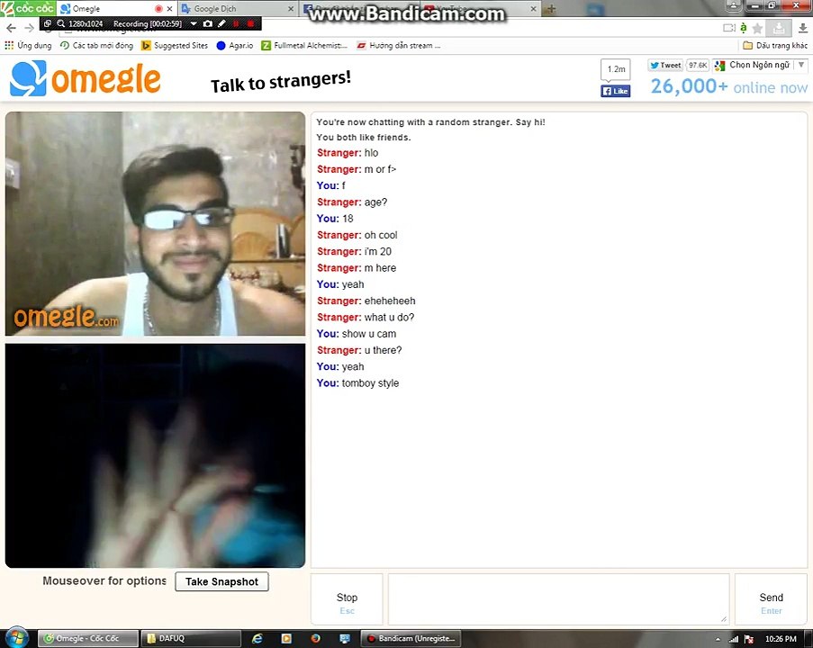 Omegle Kid -  Not Funny 