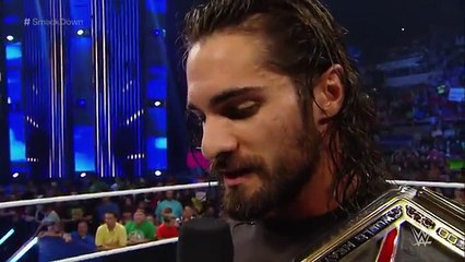 Seth Rollins responds to Sting’s surprise emergence on Raw- SmackDown, Aug. 27, 2015
