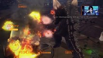 Godzilla Ps4: SpaceGodzilla invasion mode walkthrough part 3