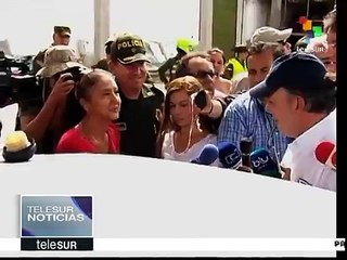 Colombia: Santos asegura en Cúcuta que no habrá desabasto de gasolina