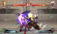 Ultra Street Fighter IV battle: Guile vs Oni