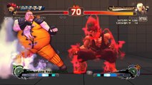 Ultra Street Fighter IV: Akuma (AEMF xCORONELMAKERx) vs Rufus