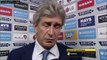 Manchester City vs Watford 2 - 0 - Manuel Pellegrini Highlights Premier League 2015 interview