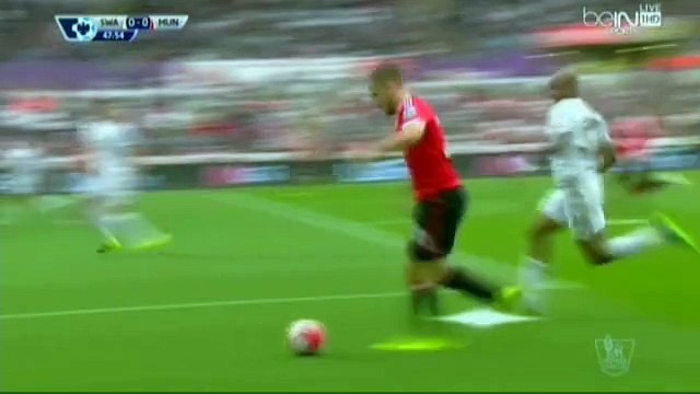 أهداف مباراة مانشستر يونايتد وسوانزي سيتي في الدوري الإنجليزي