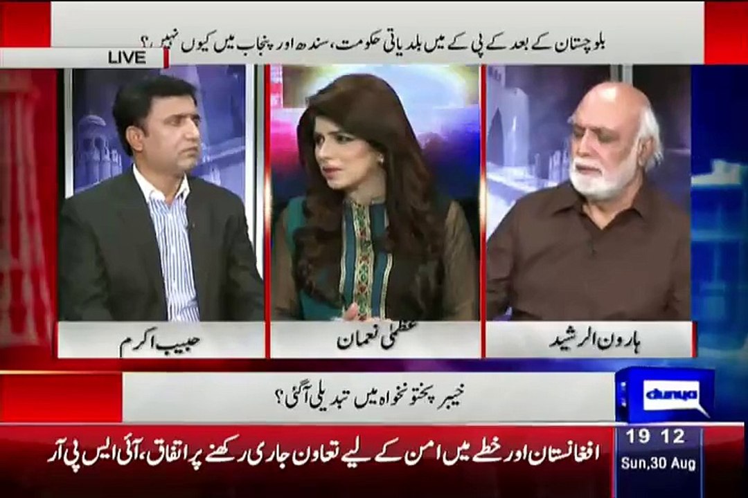 Haroon Rasheed Taunts When Habib Akram Praising Imran Khan