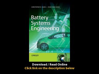 Download PDF Battery Systems Engineering