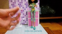 Como fazer um banheiro vaso sanitário   toilet para boneca Barbie, Monster High, EAH, M