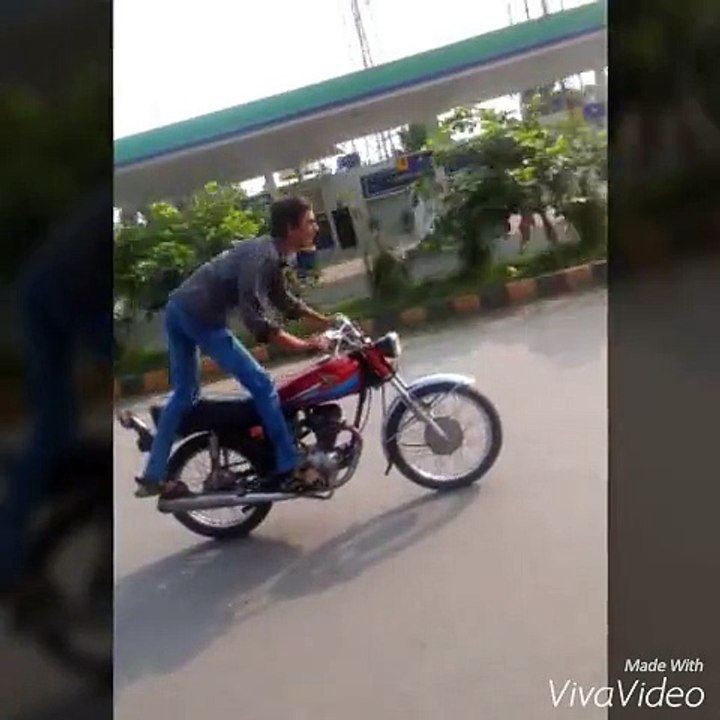 One Wheeling in lahore