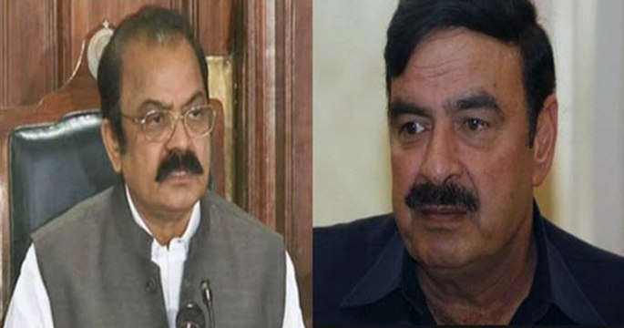 Sheikh Rasheed bashes Rana Sanaullah