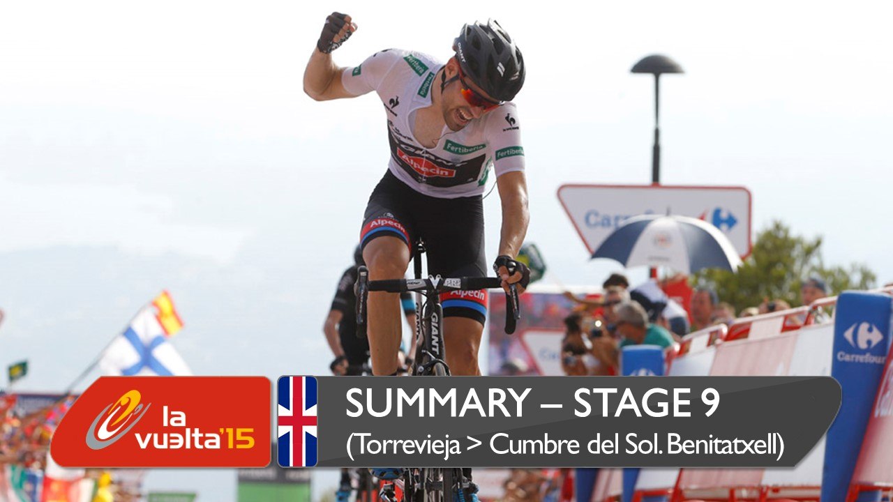 Summary - Stage 9 (Torrevieja / Cumbre del Sol. Benitatxell) - La Vuelta a España 2015