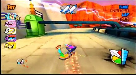 Cartoon Network Racing PS2 Bunny Bravo And Carl Gameplay