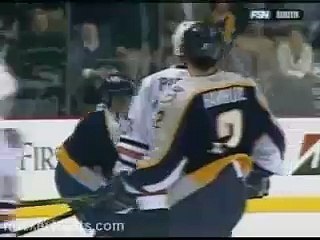 Shea Weber fights Raffi Torres