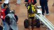 VIdeo Buzz- Chinese Cameraman falls on Usain Bolt with segway after Men's 200m Final IAAF 2015