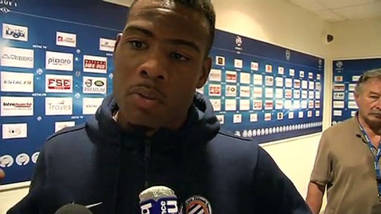 Jonathan Ligali après ESTAC 0-0 MHSC (4ème journée L1)