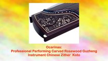 Professional Performing Carved Rosewood Guzheng Instrument Chinese Zither Koto