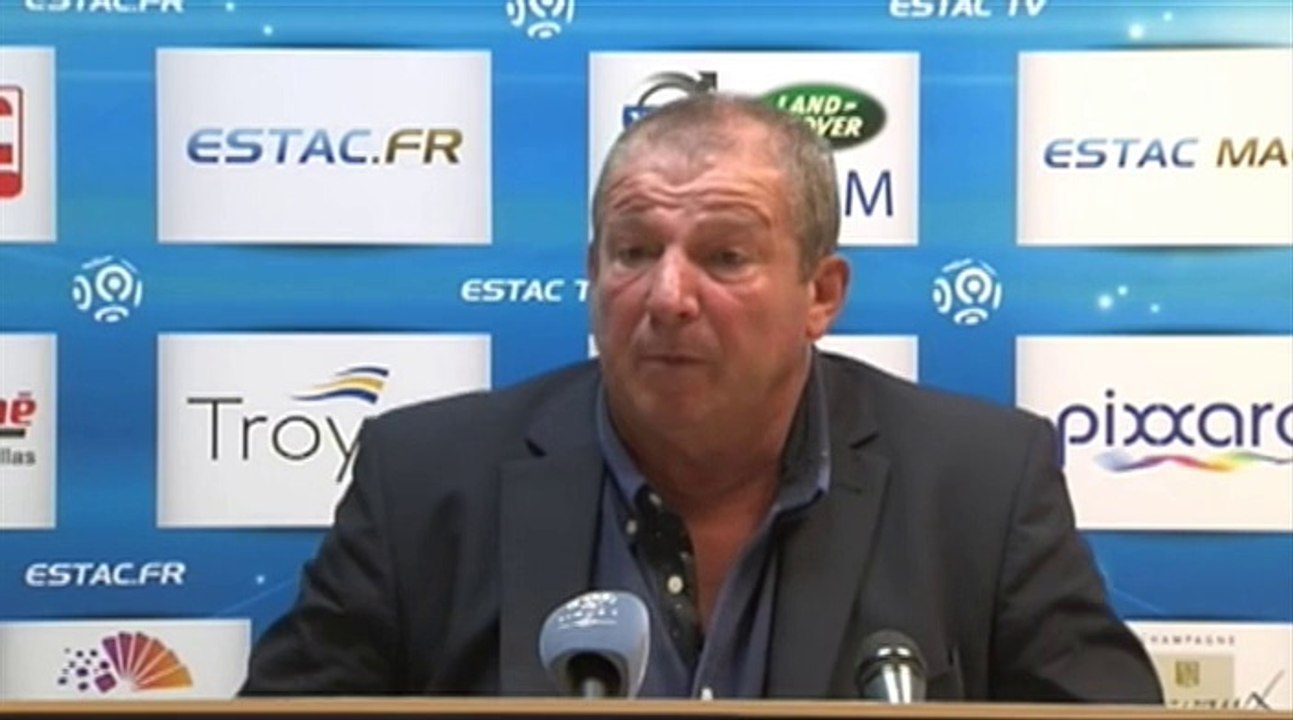 Rolland Courbis après ESTAC 0-0 MHSC (4ème journée L1)