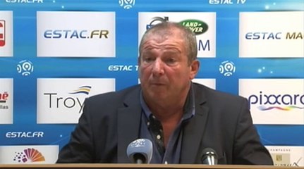 Rolland Courbis après ESTAC 0-0 MHSC (4ème journée L1)