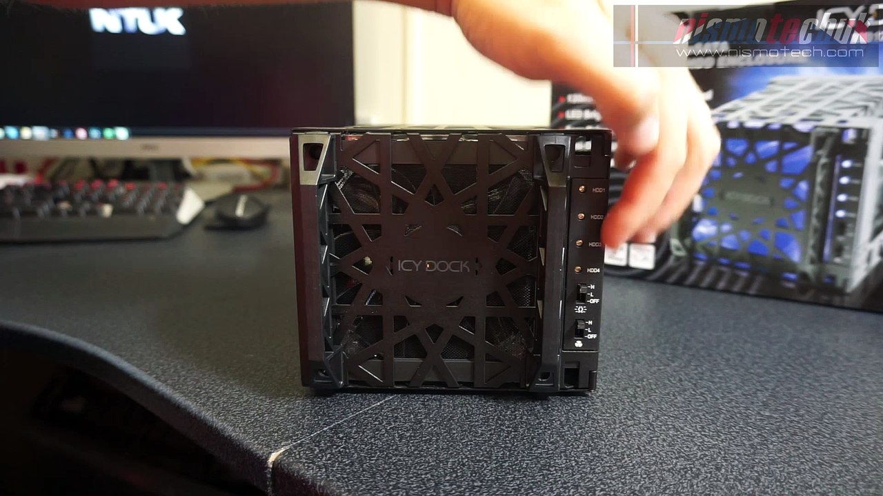 Icy Dock Black Vortex MB174U3S-4SB {Unboxing & Review}