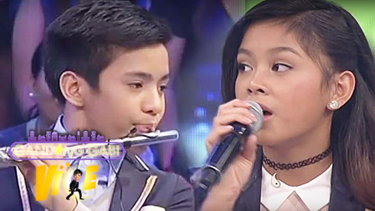 GGV: Ylona sings "My Heart Will Go On" with Franco