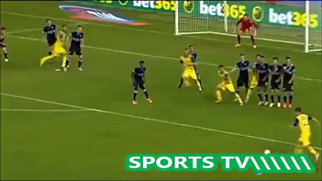 Valter Birsa 3:0 Free Kick Golazo | Chievo vs Lazio Serie A 30.08.2015 HD